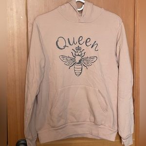 Pink Queen Bee sweatshirt size M